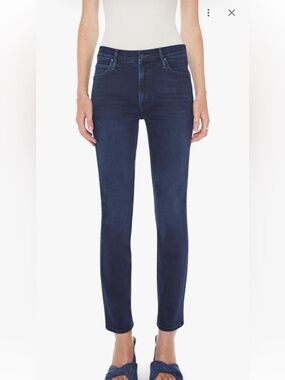 MOTHER DENIM MID RISE DAZZLER ANKLE JEANS NOW OR NEVER STRETCH sz 27